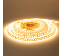 Светодиодная лента 12В белая теплая 120led/m New smd3528 IP20, 1м