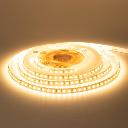 Купить Светодиодная лента 12В белая теплая 120led/m New smd3528 IP20, 1м