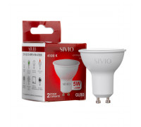 Лампа светодиодная нейтральная белая 5W GU10 4100K