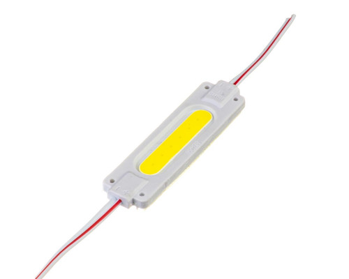 Светодиодный модуль 24В белый 1led СОВ 2W IP65