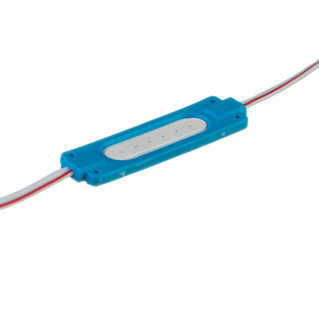Купить Светодиодный модуль 24В синий 1led СОВ 2W IP65