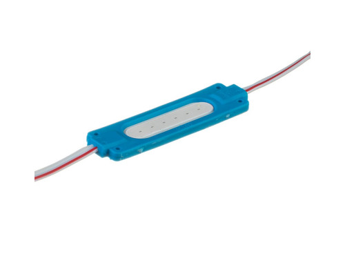 Светодиодный модуль 24В синий 1led СОВ 2W IP65