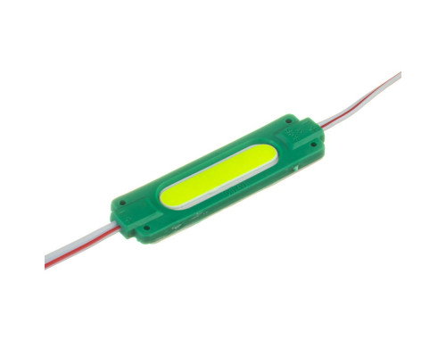 Светодиодный модуль 24В зеленый 1led СОВ 2W IP65