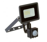 LED прожектор с датчиком движения AVT 10Вт 6000К IP65