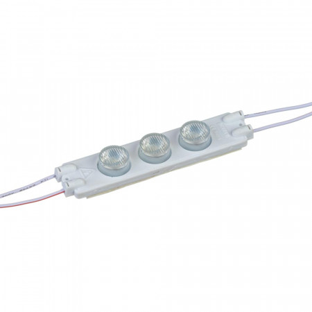 Купить Модуль инжекторный светодиодный белый холодный 12V smd3030 3LED 1.6W IP65