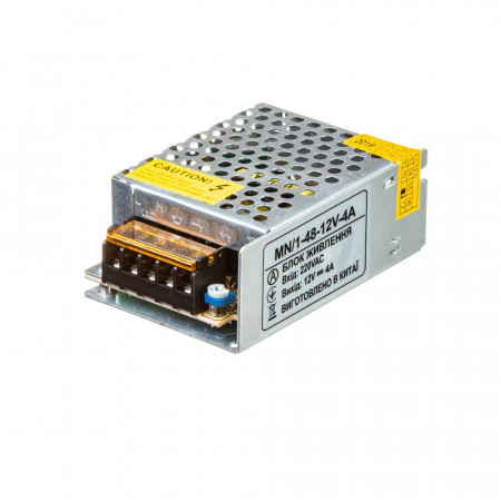 Купить Led блок питания 12V MN/1/4A 48Bт IP 20