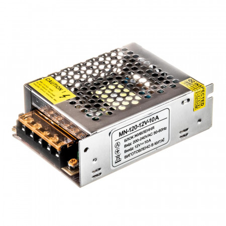 Купить Led блок питания 12В MN/10A 120 Bт IP 20