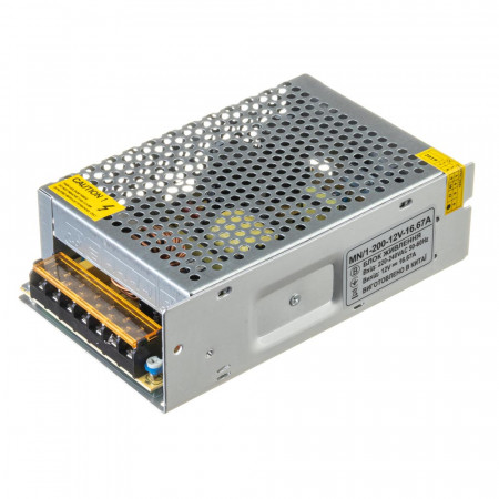 Купить Блок питания 12В MN/1-16,66А 200W IP20