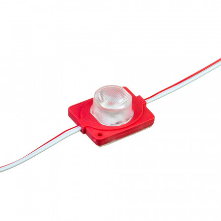 Купить Светодиодный инжекторный модуль 12В красный 1led smd3030 1.5W IP65