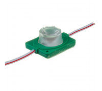 Светодиодный инжекторный модуль 12В зеленый 1led smd3030 1.5W IP65