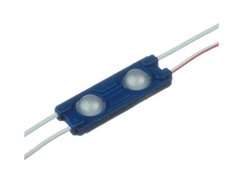Модуль МТК 12V синий 2led smd5730 1Вт IP65