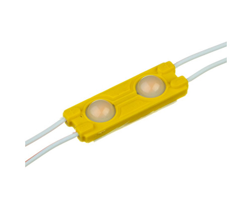 Модуль МТК 12V жёлтый 2led smd5730 1Вт IP65
