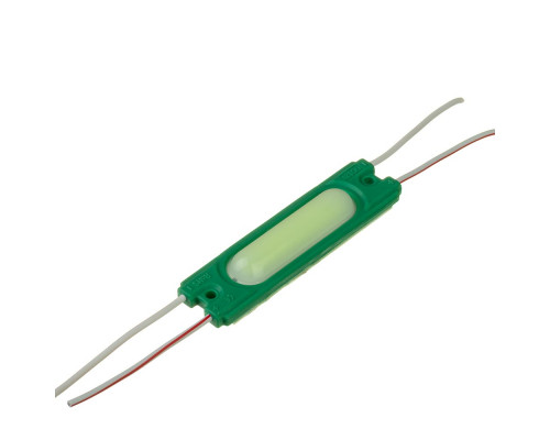 Светодиодный модуль СОВ 12 V зеленый 1led 1,5W IP65