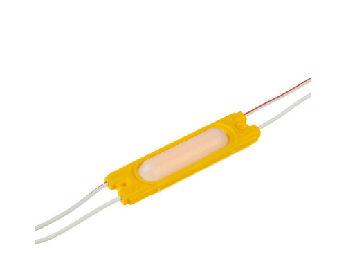 Светодиодный модуль СОВ 12 V желтый 1led 1,5W IP65