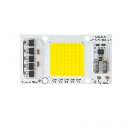 Купить Led матрица 50W 6000K СОВ + IC драйвер
