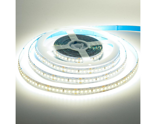 Led лента AVT 24В холодная белая smd2835 168LED/m IP20, 1м