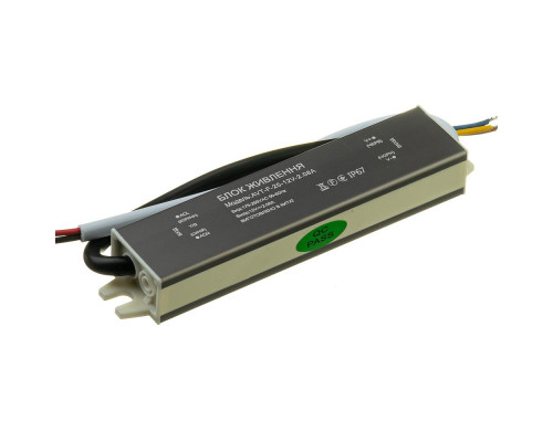 Led блок питания NEW AVT-12V B785:B805 IP 65 2.08А - 25W
