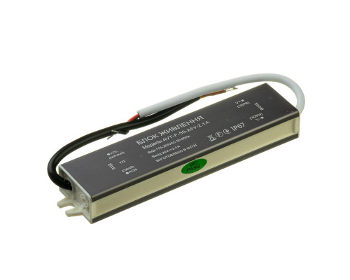 Led блок питания AVT 24В герметичный 2,08А 50Вт