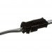 Купить Led коннектор 2pin серый (20см провод) с зажимом (комплект папа + мама)