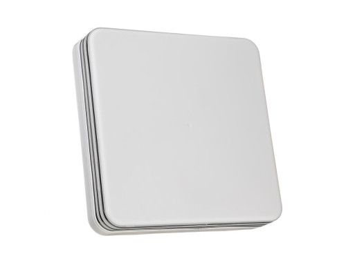 Светодиодный светильник 18 Вт накладной квадратный 5000К IP40 Silver