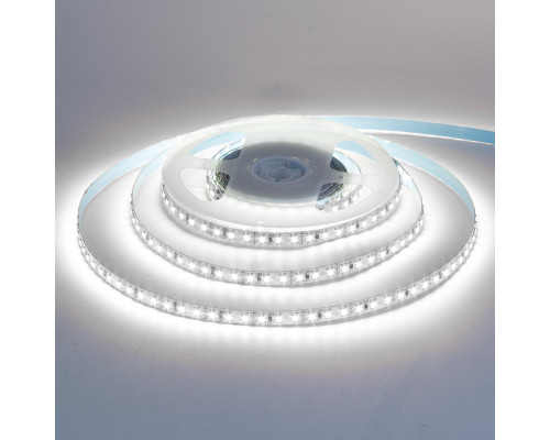 Светодиодная лента холодная белая 12V AVT smd2835 168LED/м IP20